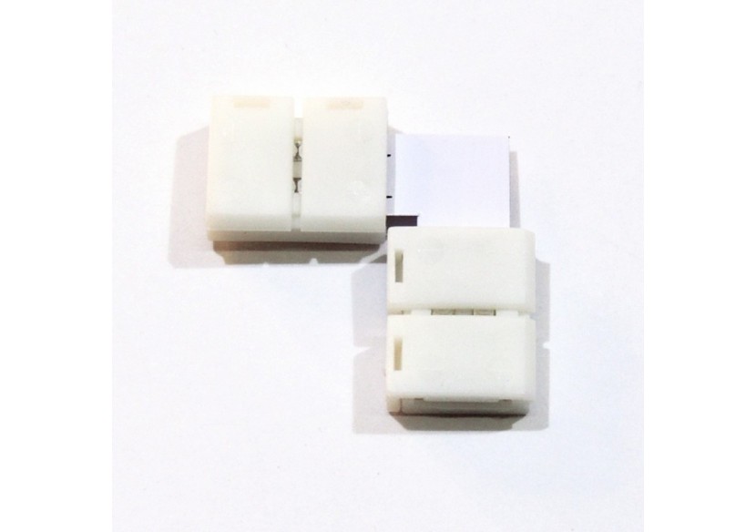 Connecteur d'angle 90 degrés pour rubans LED 8mm - B1696 - Barcelona LED Connecteur d'angle 90 degrés pour rubans LED 8mm - B1696 - Barcelona LED