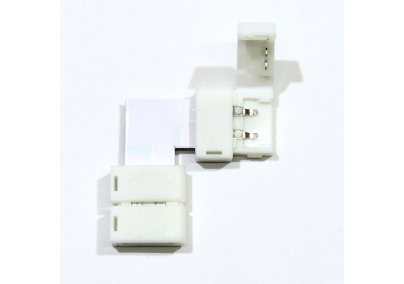Connecteur d'angle ruban à ruban LED 10mm 90 degrés - B1697 - Barcelona LED Connecteur d'angle ruban à ruban LED 10mm 90 degrés - B1697 - Barcelona LED