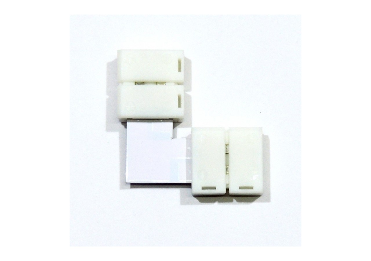 Connecteur d'angle ruban à ruban LED 10mm 90 degrés - B1697 - Barcelona LED