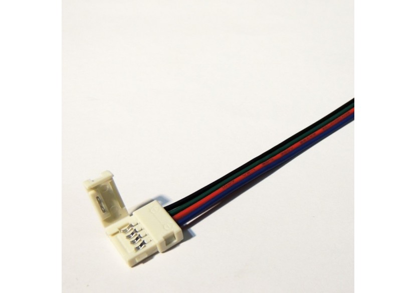 Connecteur ruban à ruban LED 10mm RGB avec câble - B1688 - Barcelona LED Connecteur ruban à ruban LED 10mm RGB avec câble - B1688 - Barcelona LED