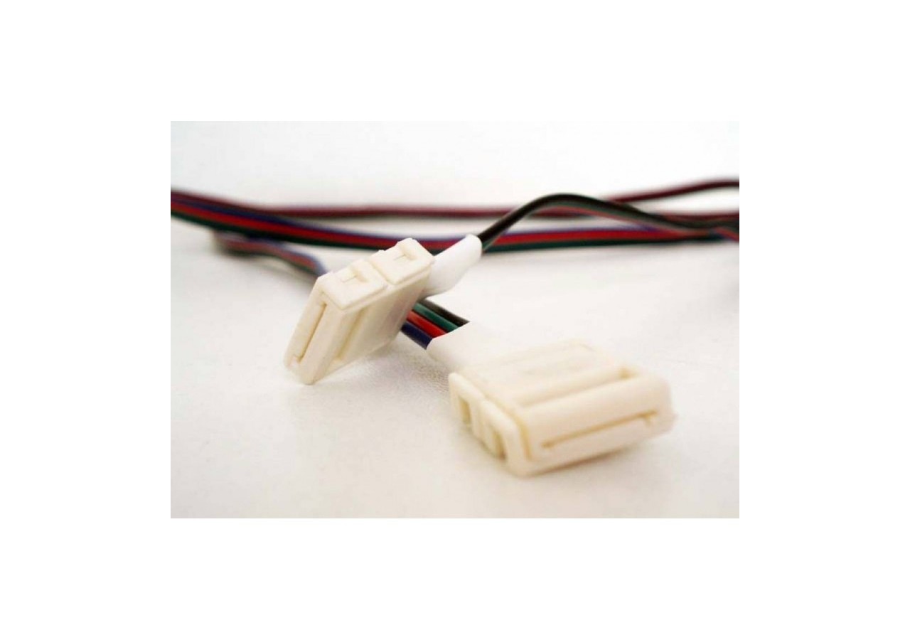 Connecteur ruban à ruban LED 10mm RGB avec câble - B1688 - Barcelona LED