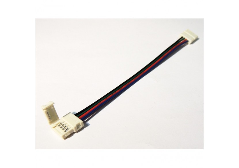Connecteur ruban à ruban LED 10mm RGB avec câble - B1688 - Barcelona LED Connecteur ruban à ruban LED 10mm RGB avec câble - B1688 - Barcelona LED