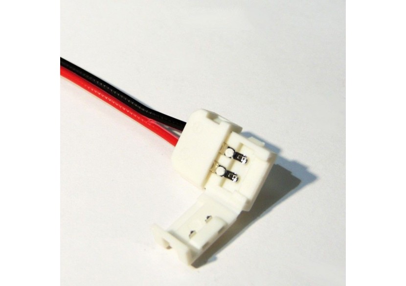 Connecteur ruban à ruban LED 8mm avec câble - B1680 - Barcelona LED Connecteur ruban à ruban LED 8mm avec câble - B1680 - Barcelona LED