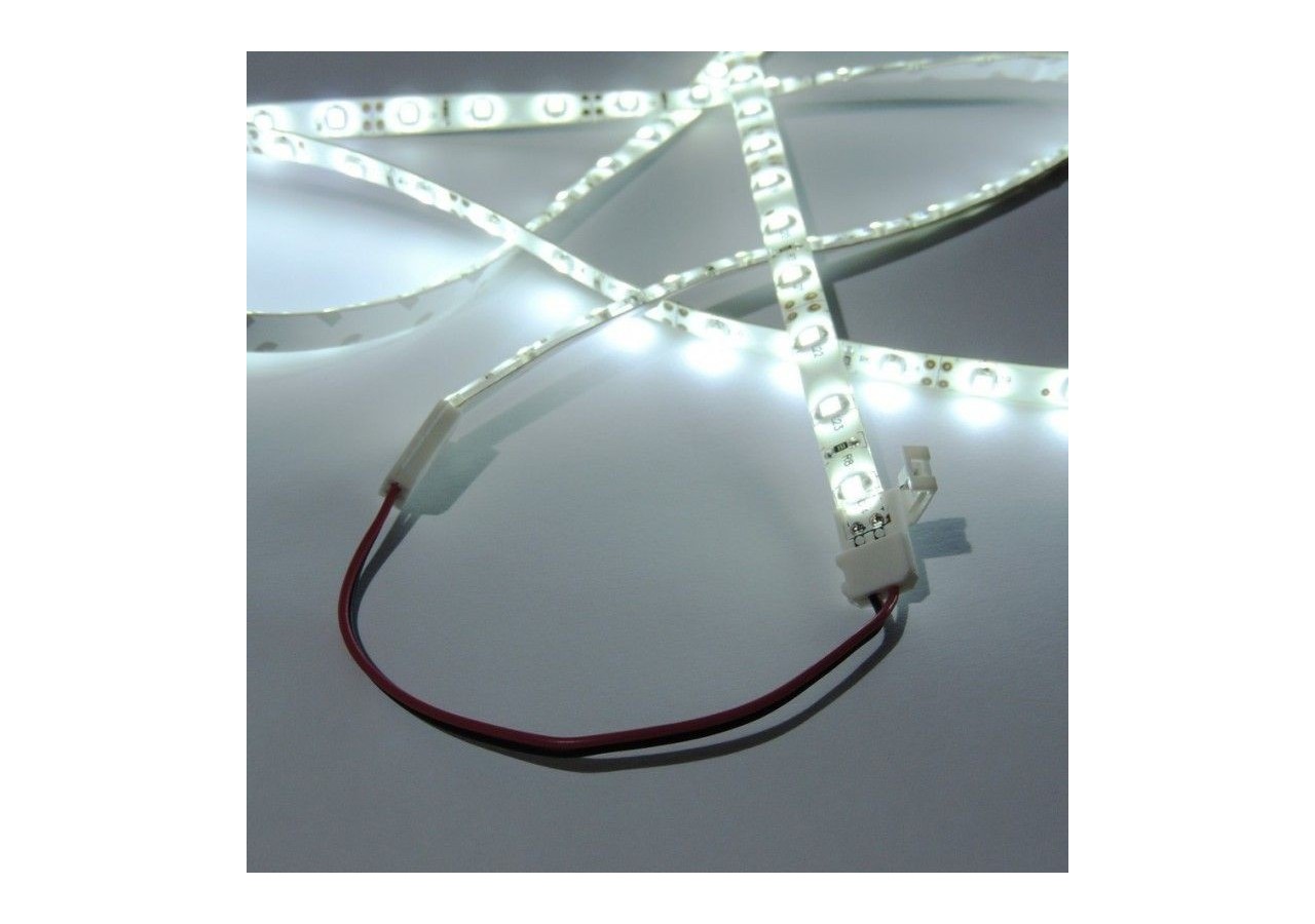 Connecteur ruban à ruban LED 8mm avec câble - B1680 - Barcelona LED