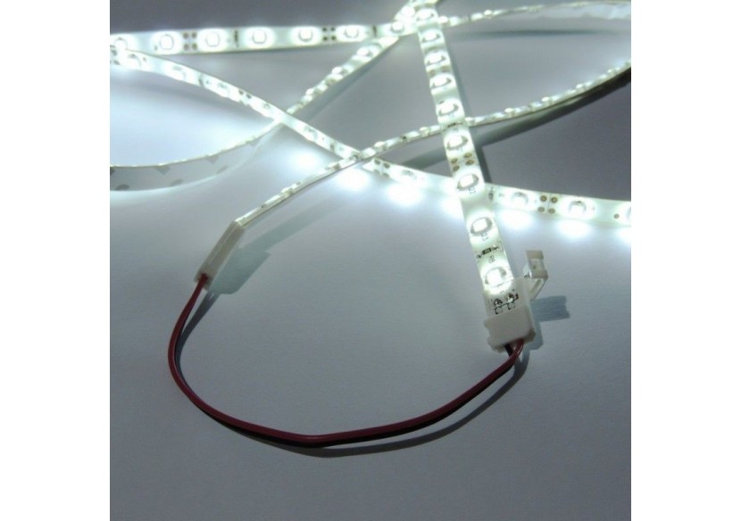 Connecteur ruban à ruban LED 8mm avec câble - B1680 - Barcelona LED Connecteur ruban à ruban LED 8mm avec câble - B1680 - Barcelona LED