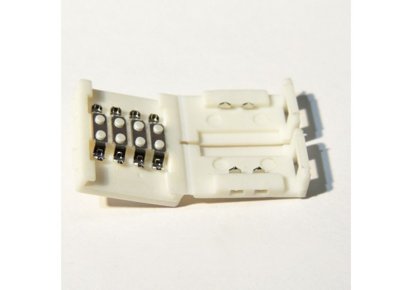 Connecteur ruban LED RGB 10mm sans câble - B1688DIR - Barcelona LED Connecteur ruban LED RGB 10mm sans câble - B1688DIR - Barcelona LED