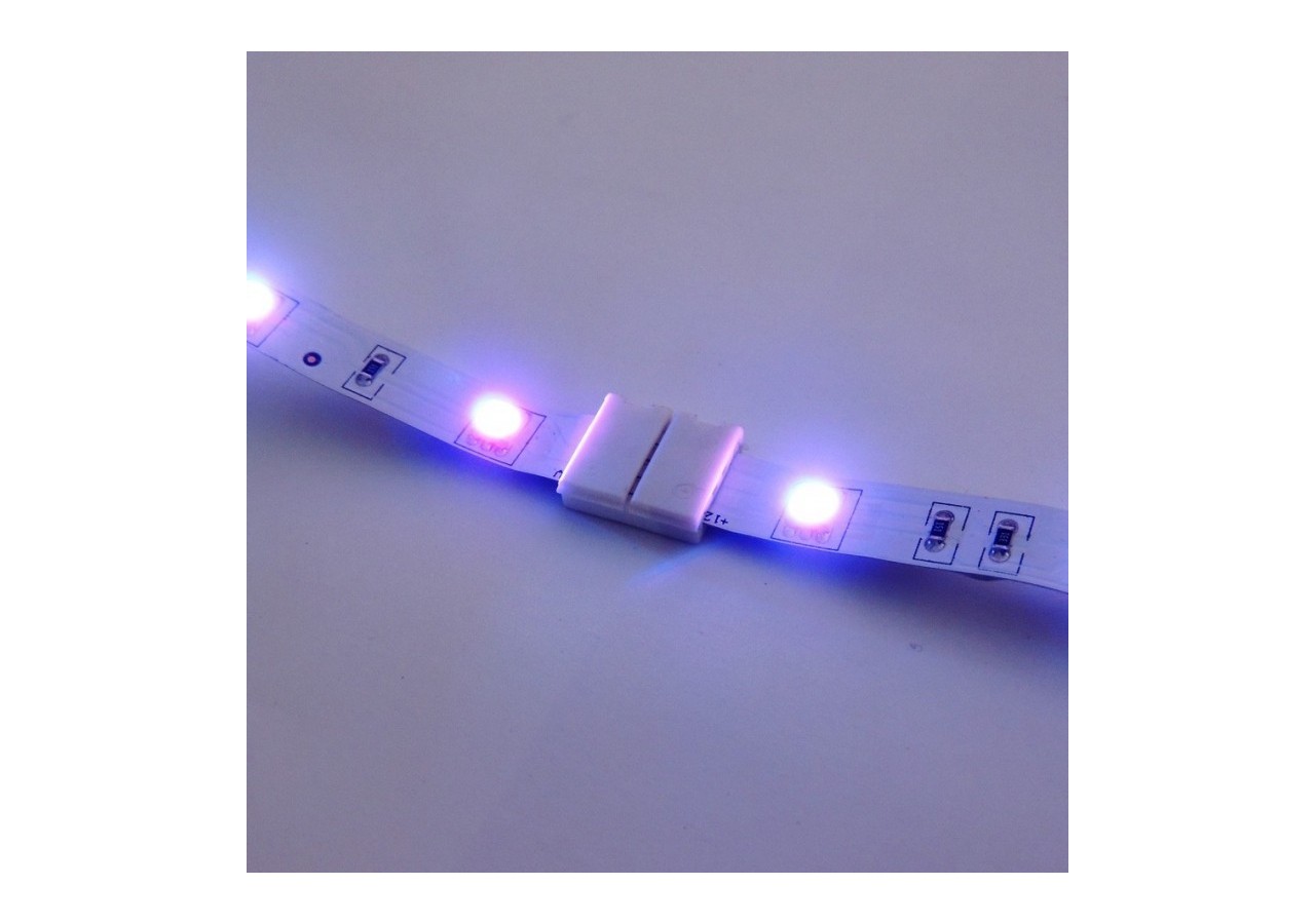 Connecteur ruban LED RGB 10mm sans câble - B1688DIR - Barcelona LED