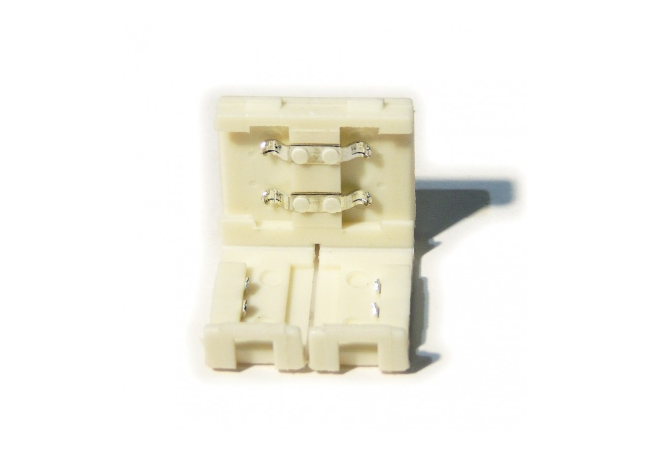 Connecteur ruban LED 8mm monocolore sans câble - B1680DIR - Barcelona LED