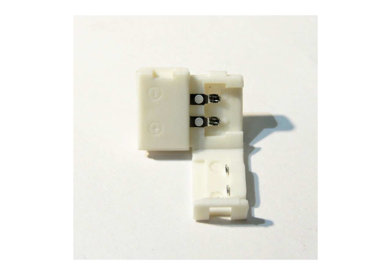 Connecteur ruban LED 8mm monocolore sans câble - B1680DIR - Barcelona LED