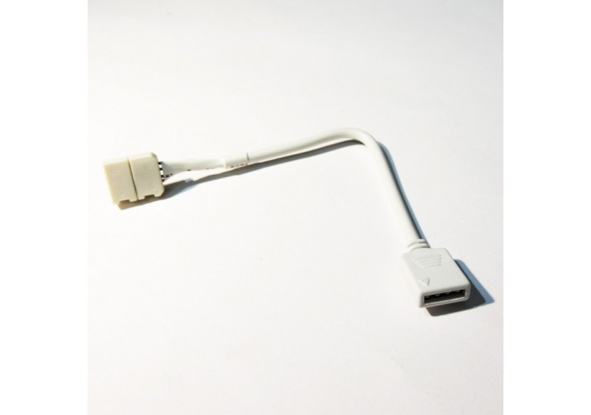 Connecteur ruban LED RGB 10mm pour contrôleur 4 broches - B1682 - Barcelona LED Connecteur ruban LED RGB 10mm pour contrôleur 4 broches - B1682 - Barcelona LED