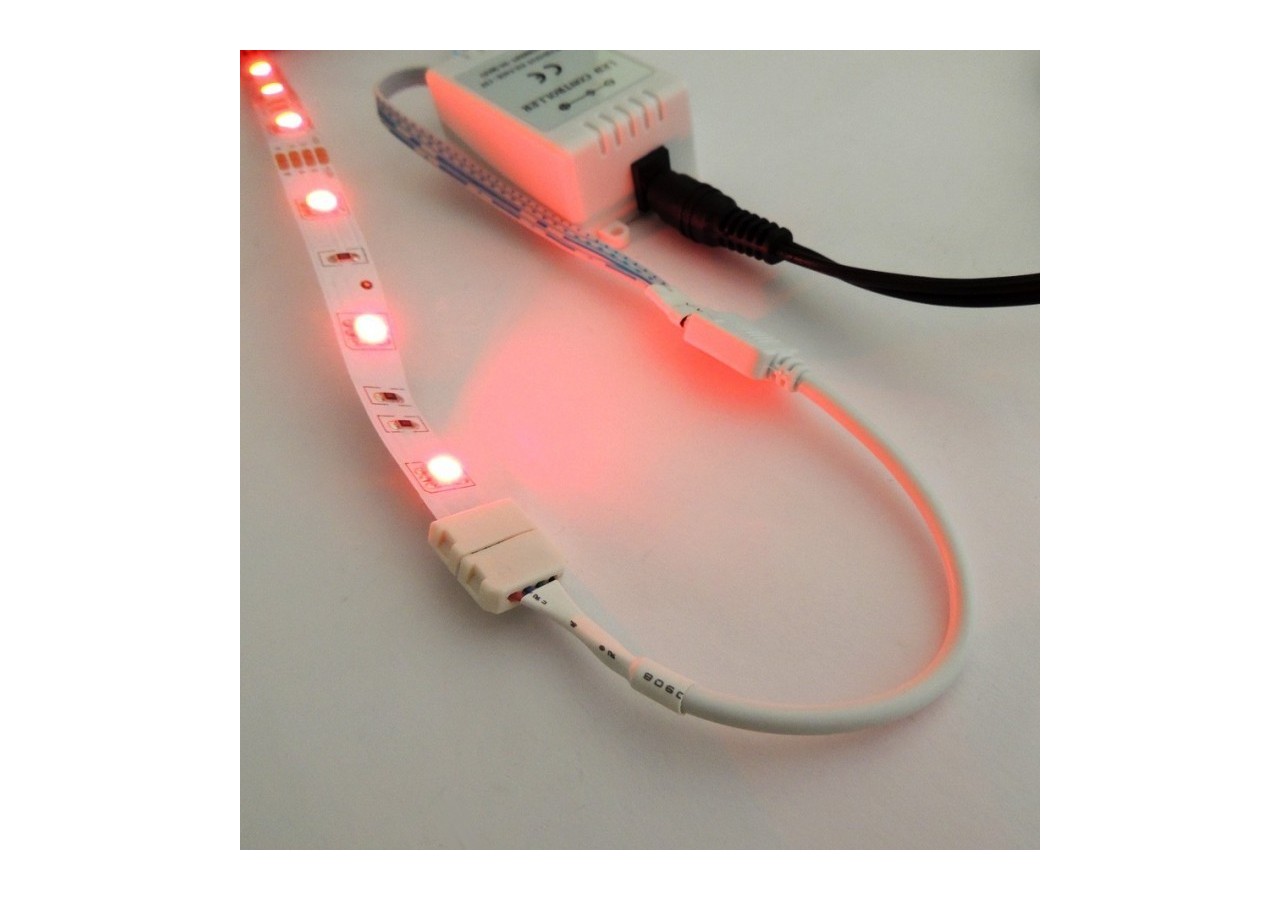 Connecteur ruban LED RGB 10mm pour contrôleur 4 broches - B1682 - Barcelona LED