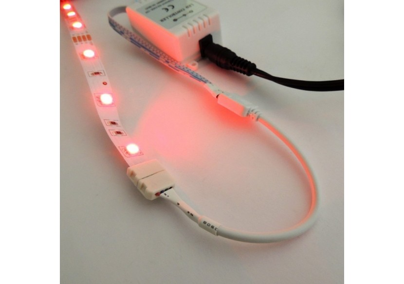Connecteur ruban LED RGB 10mm pour contrôleur 4 broches - B1682 - Barcelona LED Connecteur ruban LED RGB 10mm pour contrôleur 4 broches - B1682 - Barcelona LED