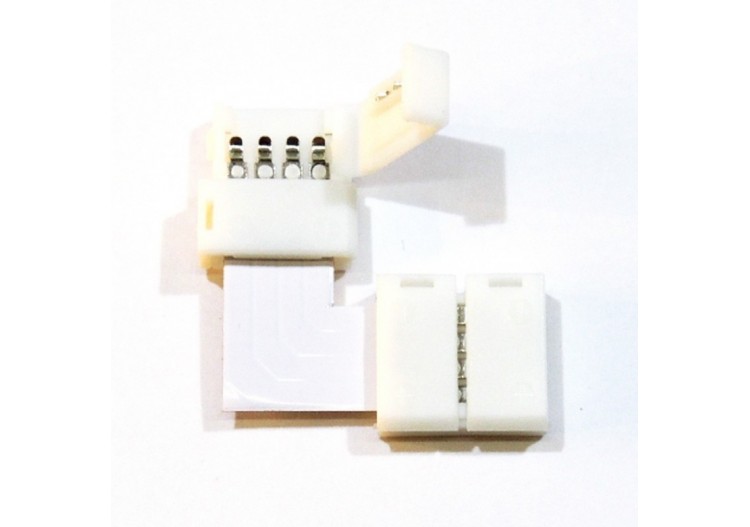 Connecteur d'angle 90 degrés pour ruban LED RGB 10mm - B1698 - Barcelona LED