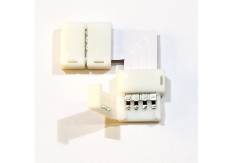 Connecteur d'angle 90 degrés pour ruban LED RGB 10mm - B1698 - Barcelona LED 2