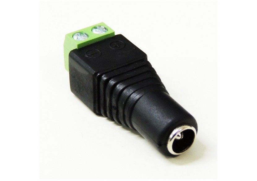 Connecteur DC Jack RCA femelle 12/24V - B1695H - Barcelona LED Connecteur DC Jack RCA femelle 12/24V - B1695H - Barcelona LED