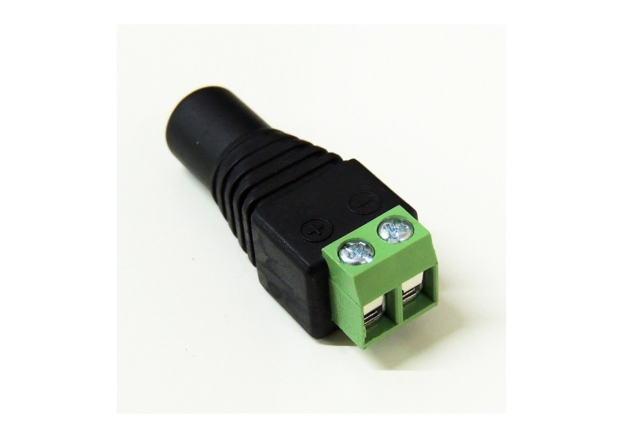 Connecteur DC Jack RCA femelle 12/24V - B1695H - Barcelona LED