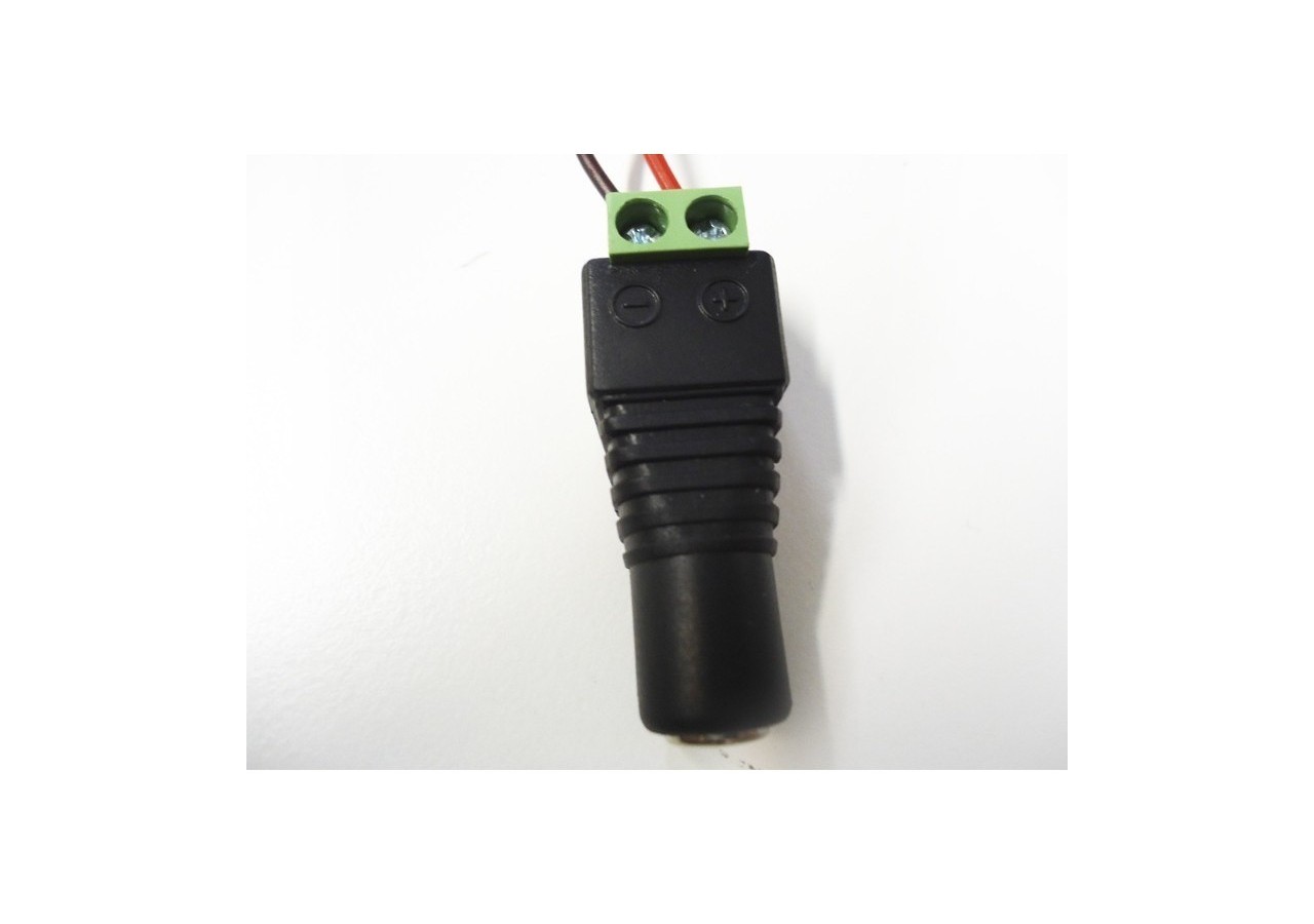 Connecteur DC Jack RCA femelle 12/24V - B1695H - Barcelona LED