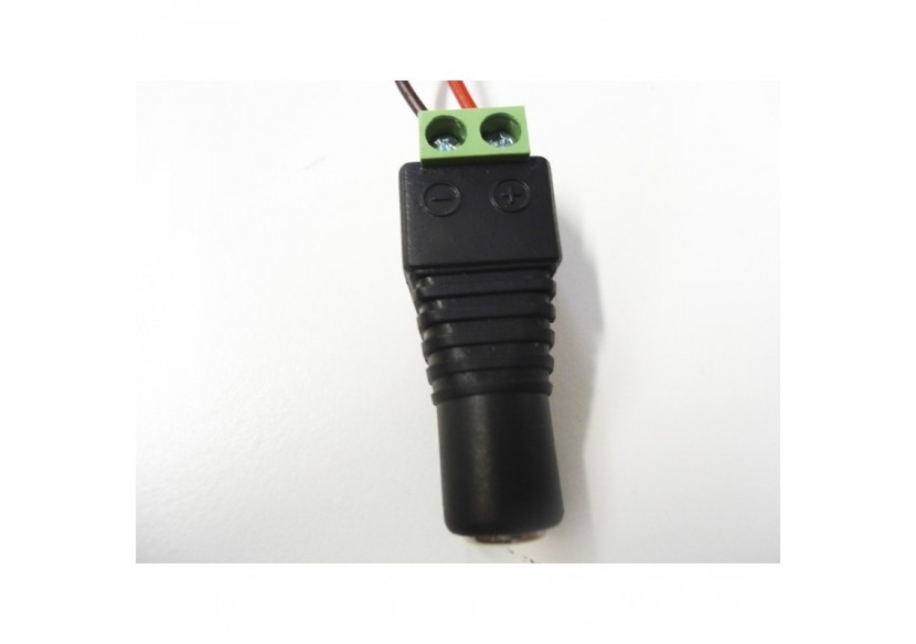 Connecteur DC Jack RCA femelle 12/24V - B1695H - Barcelona LED Connecteur DC Jack RCA femelle 12/24V - B1695H - Barcelona LED