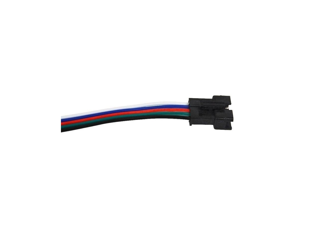 Connecteur femelle pour ruban LED RGBW IP20 avec câble - B1676H-RGBW - Barcelona LED