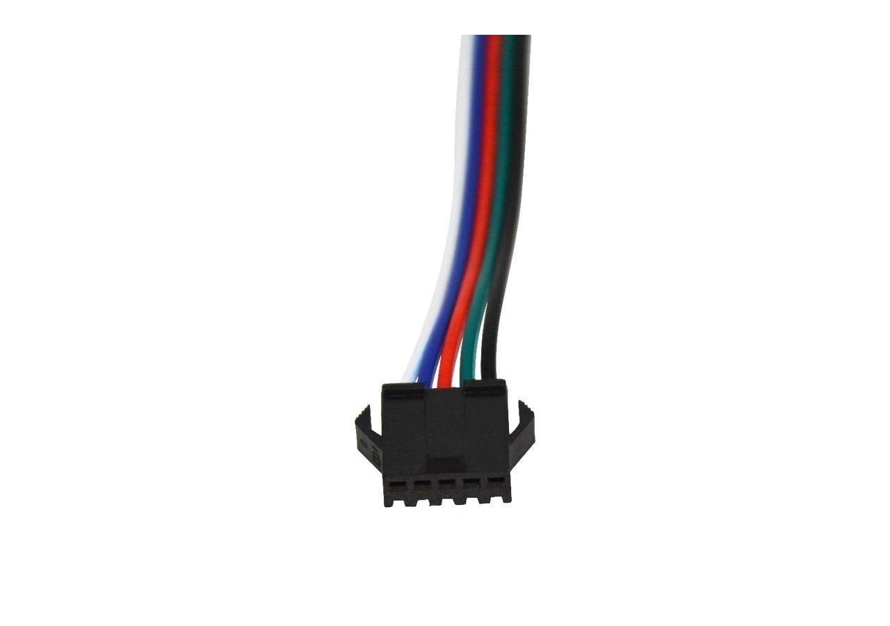 Connecteur mâle pour ruban LED RGBW IP20 avec câble - B1676M-RGBW - Barcelona LED