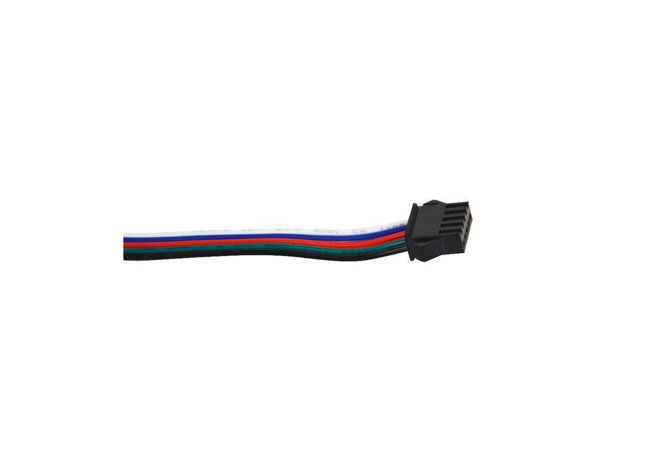 Connecteur mâle pour ruban LED RGBW IP20 avec câble - B1676M-RGBW - Barcelona LED