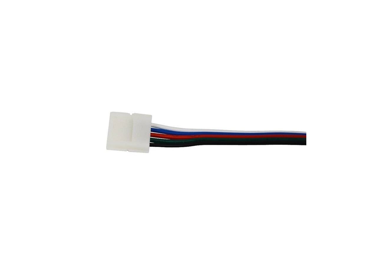 Connecteur rapide pour ruban LED RGBW 12mm avec câble - B1688-RGBW - Barcelona LED