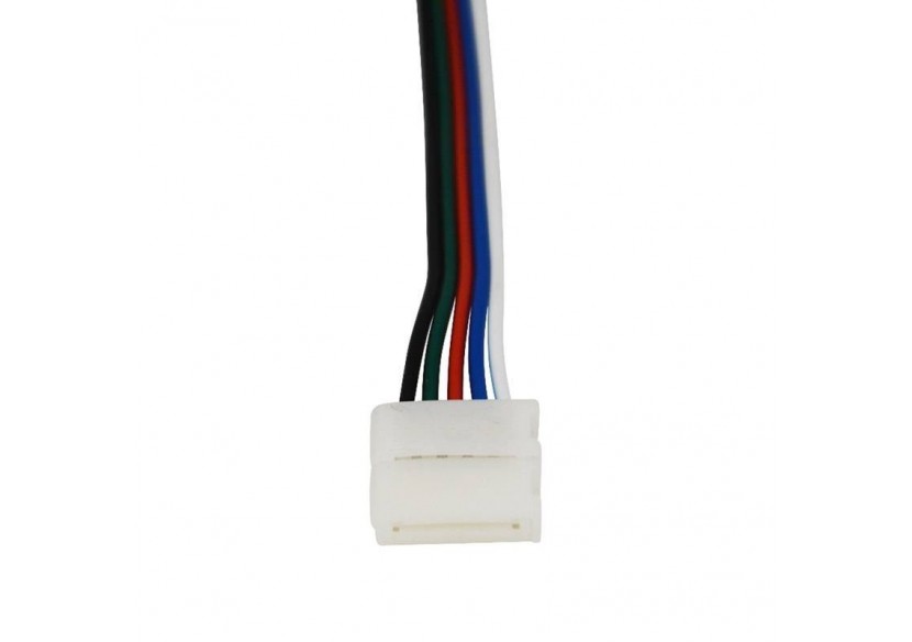 Connecteur rapide pour ruban LED RGBW 12mm avec câble - B1688-RGBW - Barcelona LED Connecteur rapide pour ruban LED RGBW 12mm avec câble - B1688-RGBW - Barcelona LED