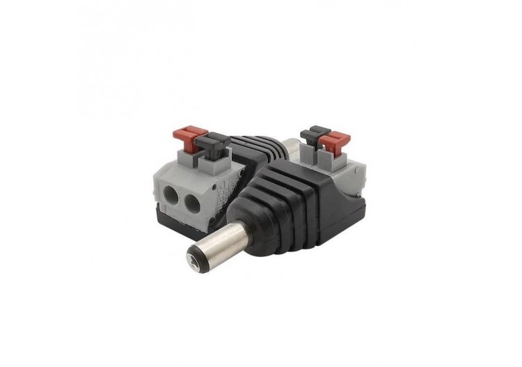 Connecteur jack RCA mâle pour ruban LED - B1695-2-M - Barcelona LED