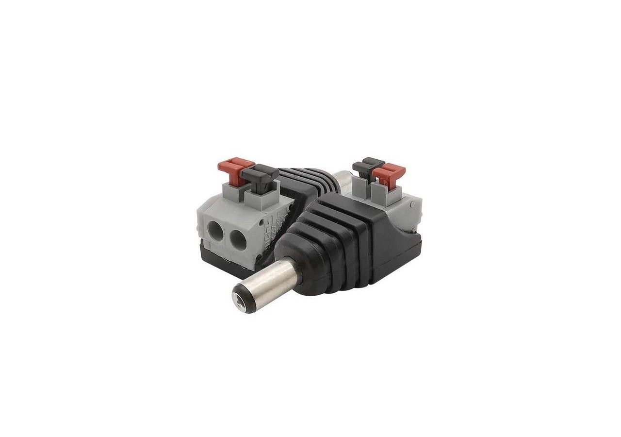 Connecteur jack RCA mâle pour ruban LED - B1695-2-M - Barcelona LED
