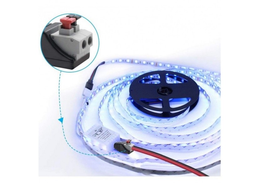 Connecteur jack RCA mâle pour ruban LED - B1695-2-M - Barcelona LED Connecteur jack RCA mâle pour ruban LED - B1695-2-M - Barcelona LED