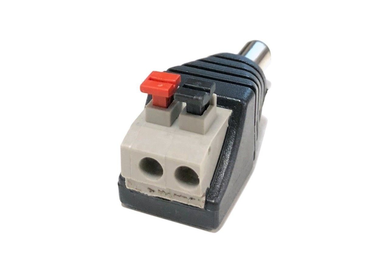 Connecteur jack RCA mâle pour ruban LED - B1695-2-M - Barcelona LED