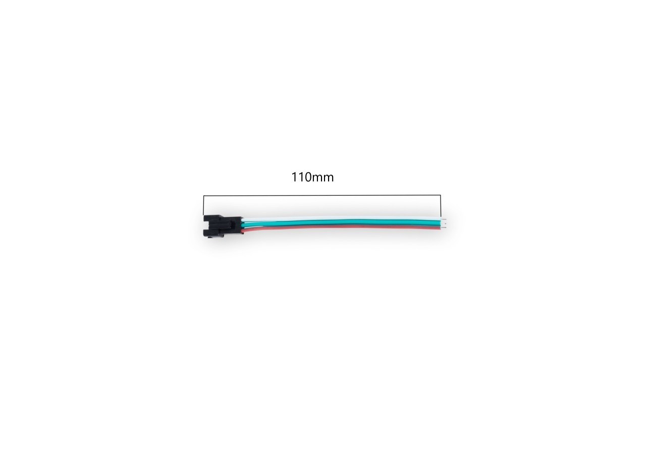 Connecteur rapide femelle pour ruban LED numérique-5-24V DC - B1681-H - Barcelona LED