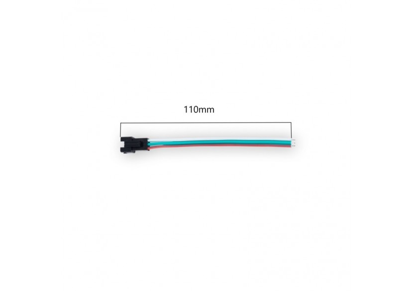 Connecteur rapide femelle pour ruban LED numérique-5-24V DC - B1681-H - Barcelona LED Connecteur rapide femelle pour ruban LED numérique-5-24V DC - B1681-H - Barcelona LED