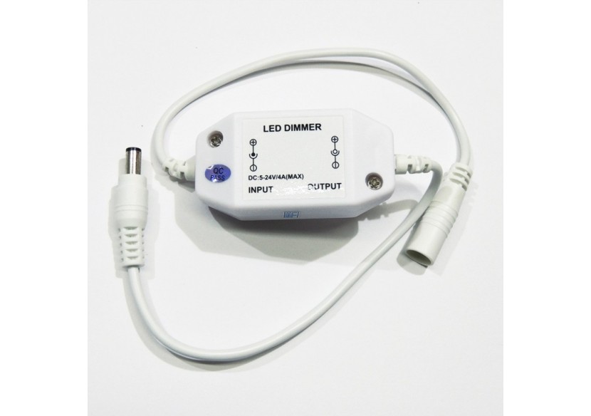 Variateur LED 12V / 24V, 4 A, 1 canal - B1616 - Barcelona LED Variateur LED 12V / 24V, 4 A, 1 canal - B1616 - Barcelona LED