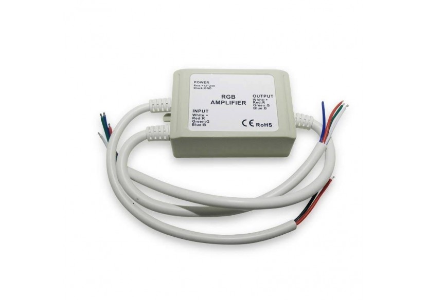 Amplificateur RGB 12 / 24V 4A - B1625-3 - Barcelona LED Amplificateur RGB 12 / 24V 4A - B1625-3 - Barcelona LED