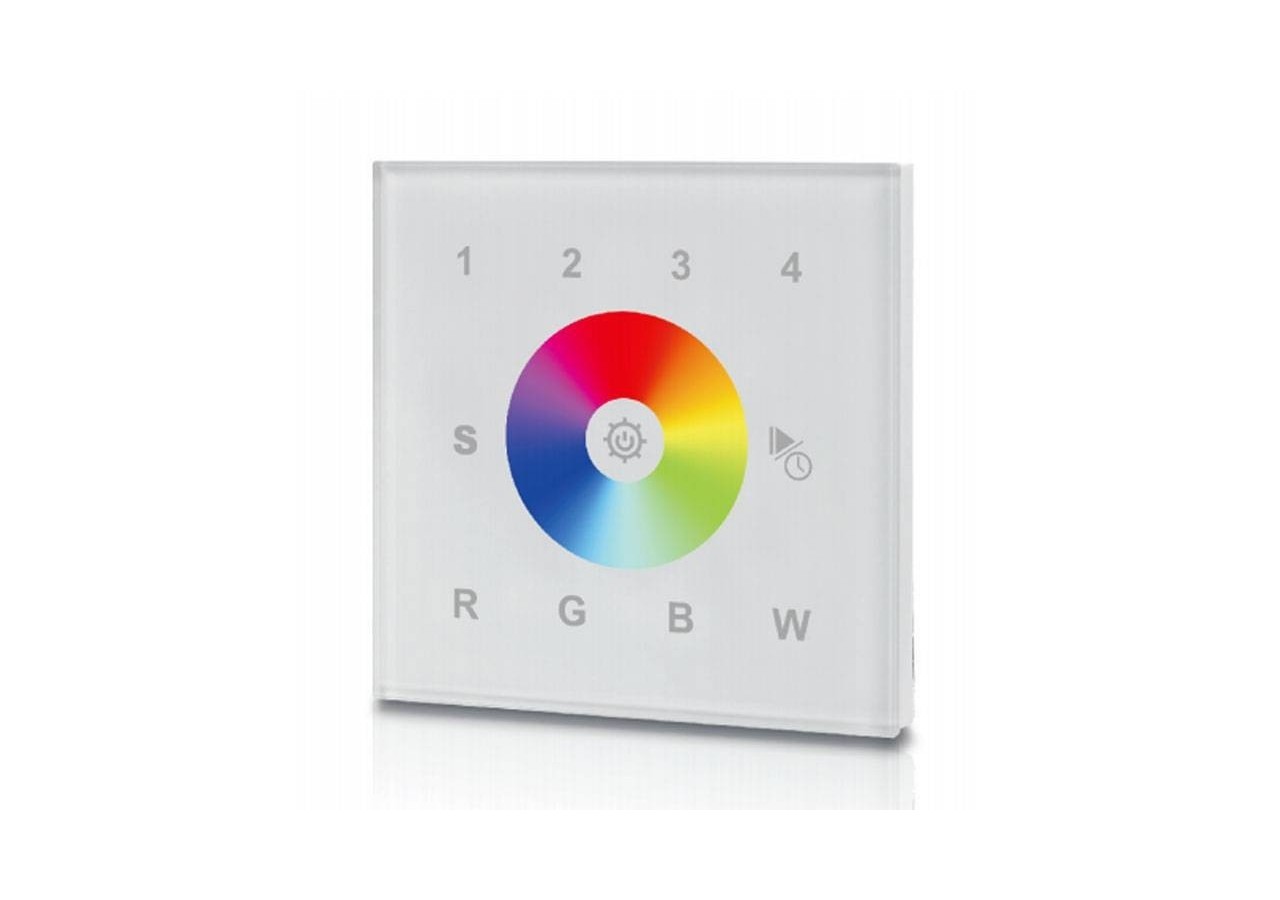 Interrupteur variateur RGBW, 12 24V-DC, Radiofréquence F, 4 zones - SR-2820-DC - Barcelona LED