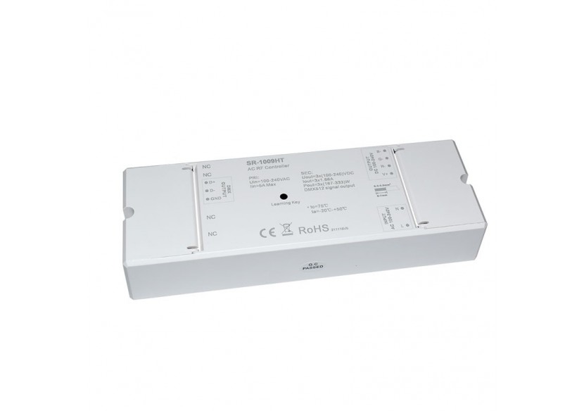 Variateur RGB 230V-AC récepteur RF (3 Canaux 1.2A/Ch)-SUNRICHER Perfect RF - SR-1009HT - Barcelona LED Variateur RGB 230V-AC récepteur RF (3 Canaux 1.2A/Ch)-SUNRICHER Perfect RF - SR-1009HT - Barcelona LED