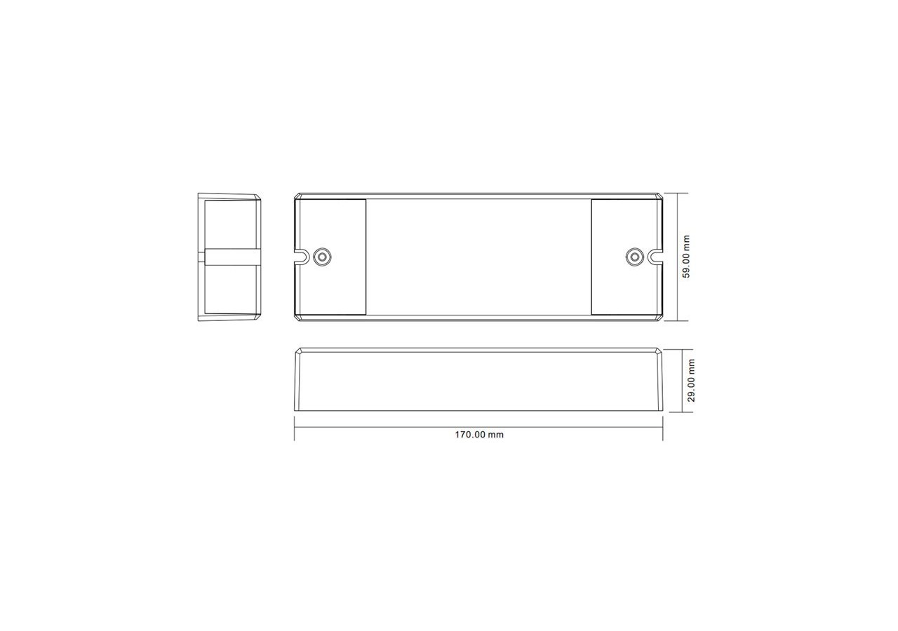 Variateur RGB 230V-AC récepteur RF (3 Canaux 1.2A/Ch)-SUNRICHER Perfect RF - SR-1009HT - Barcelona LED