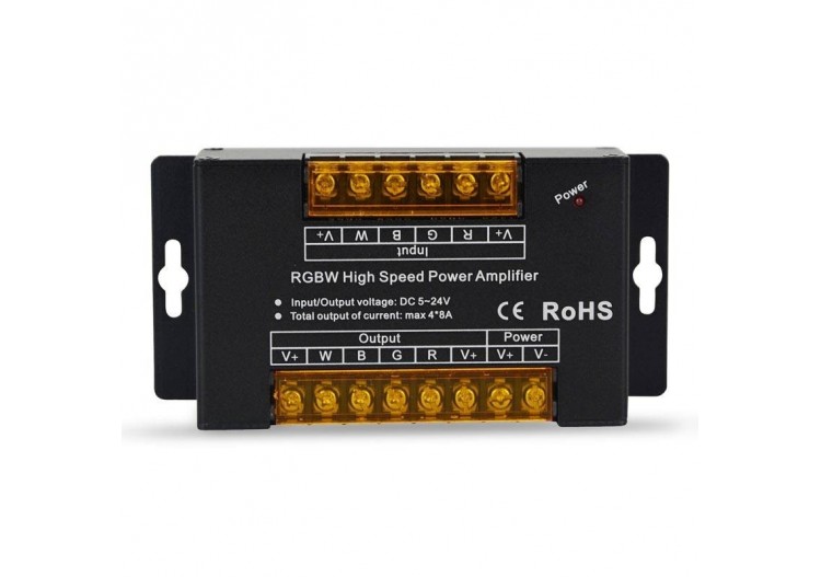 Répétiteur RGB-W 12/24V-DC 8A/Canal - B1625-4 - Barcelona LED