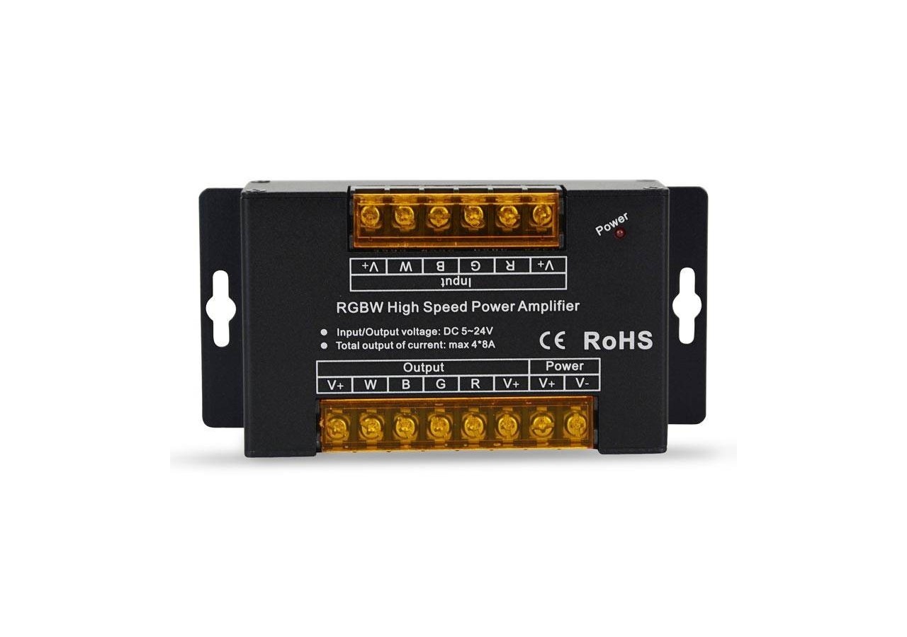 Répétiteur RGB-W 12/24V-DC 8A/Canal - B1625-4 - Barcelona LED