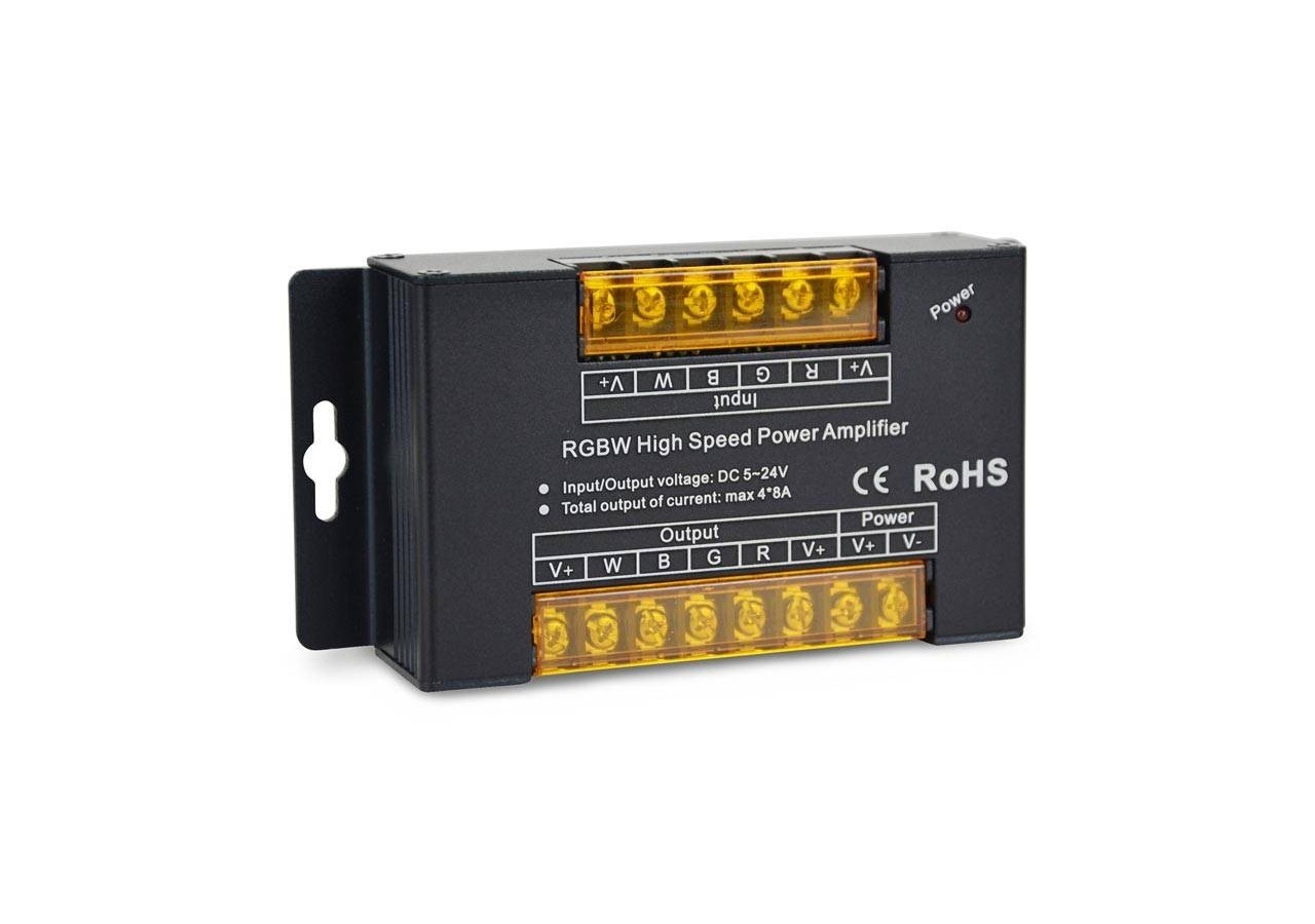 Répétiteur RGB-W 12/24V-DC 8A/Canal - B1625-4 - Barcelona LED