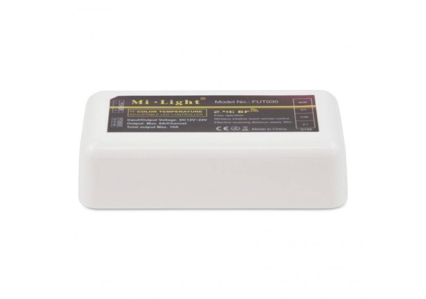 Contrôleur ruban LED CCT-12/24V DC-2.4G-MiBoxer-FUT035 - B1410CCT - Barcelona LED