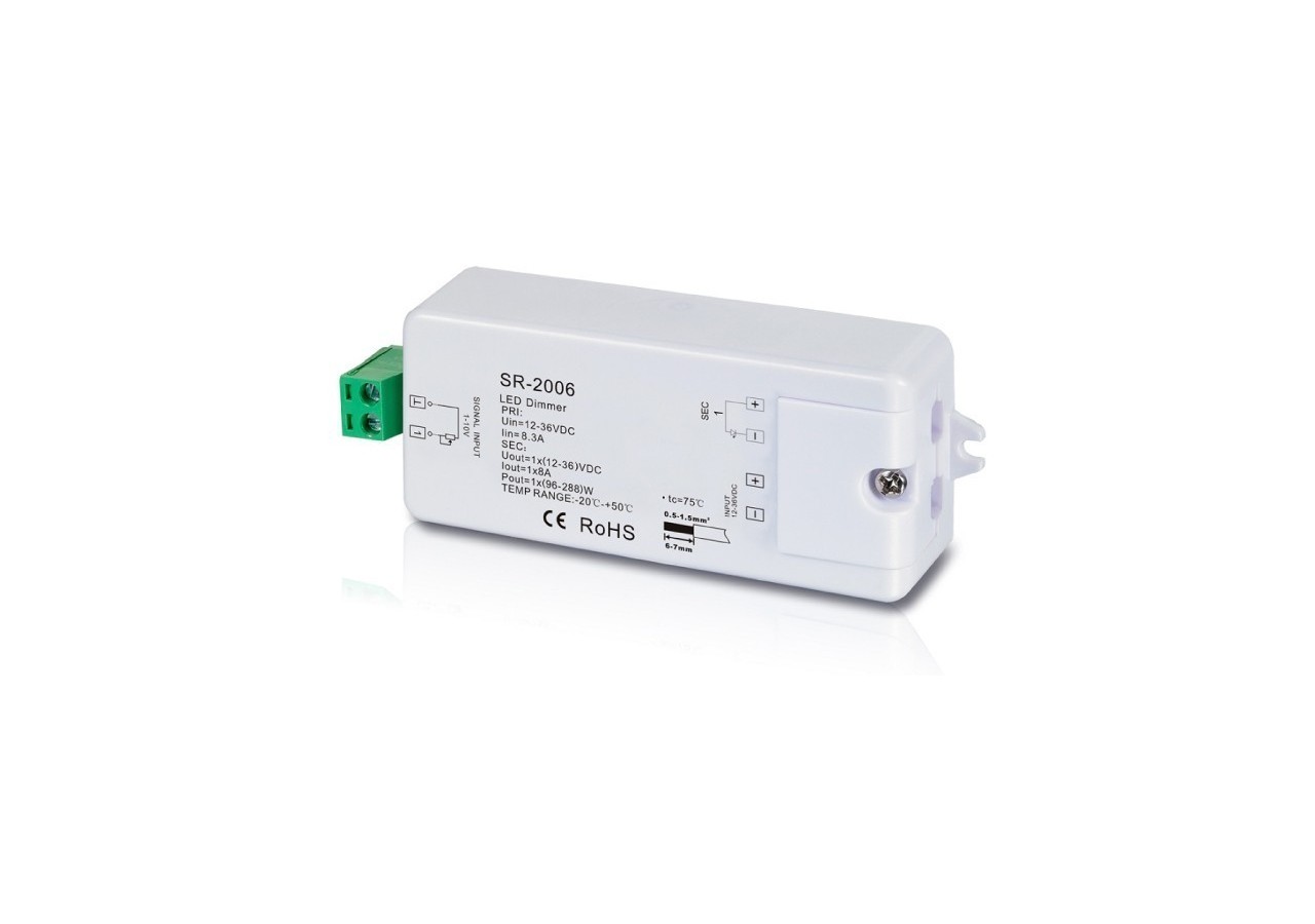 Décodeur 0-10V avec variateur 12-36V - D2006 - Barcelona LED