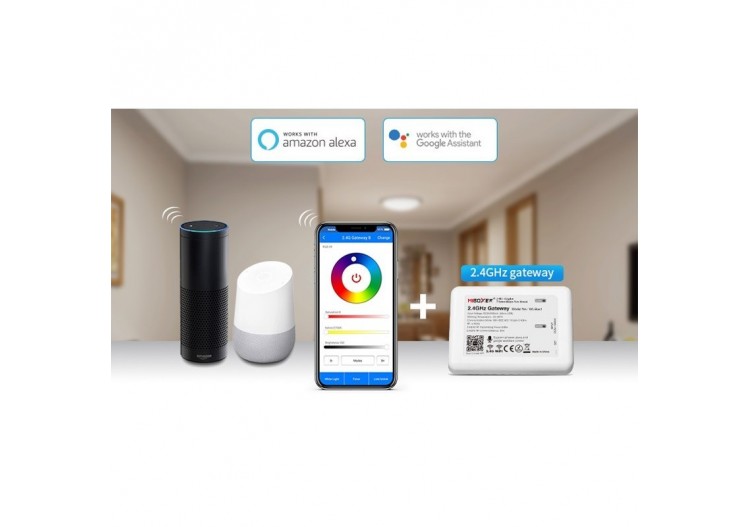 Contrôleur de bande RGBW 12/24V DC-2.4G-WIFI-MiBoxer-FUT038S - FUT038S - Barcelona LED 2