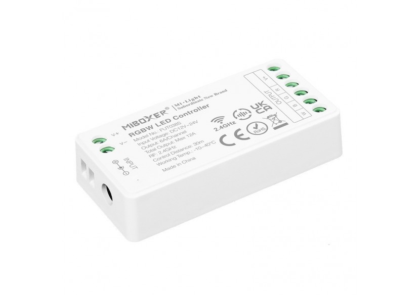 Contrôleur de bande RGBW 12/24V DC-2.4G-WIFI-MiBoxer-FUT038S - FUT038S - Barcelona LED
