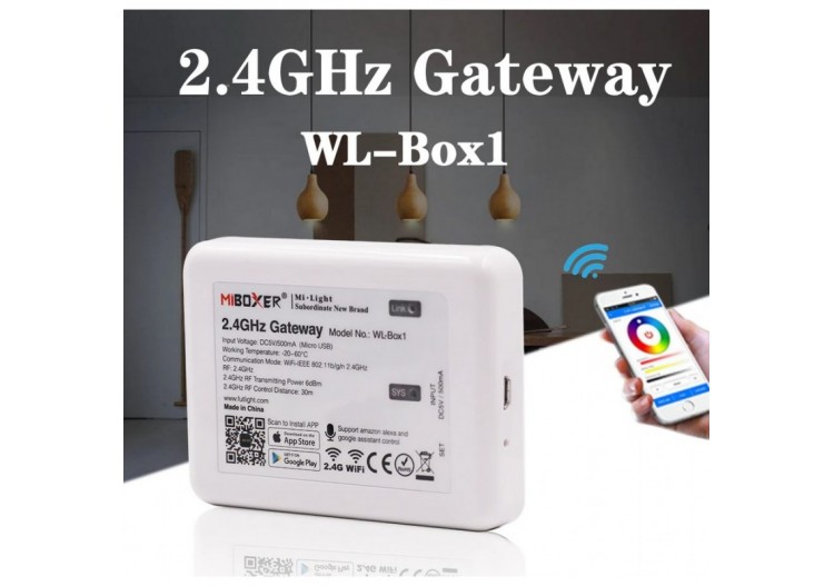 Contrôleur Wifi IBOX2.0 SMARTHOME | MiLight WL-BOX1 - WL-BOX1 - Barcelona LED 2