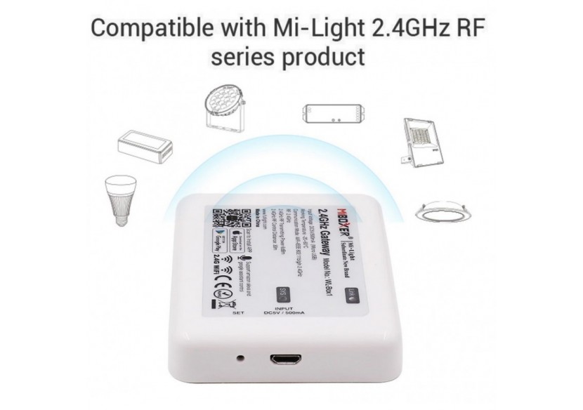 Contrôleur Wifi IBOX2.0 SMARTHOME | MiLight WL-BOX1 - WL-BOX1 - Barcelona LED