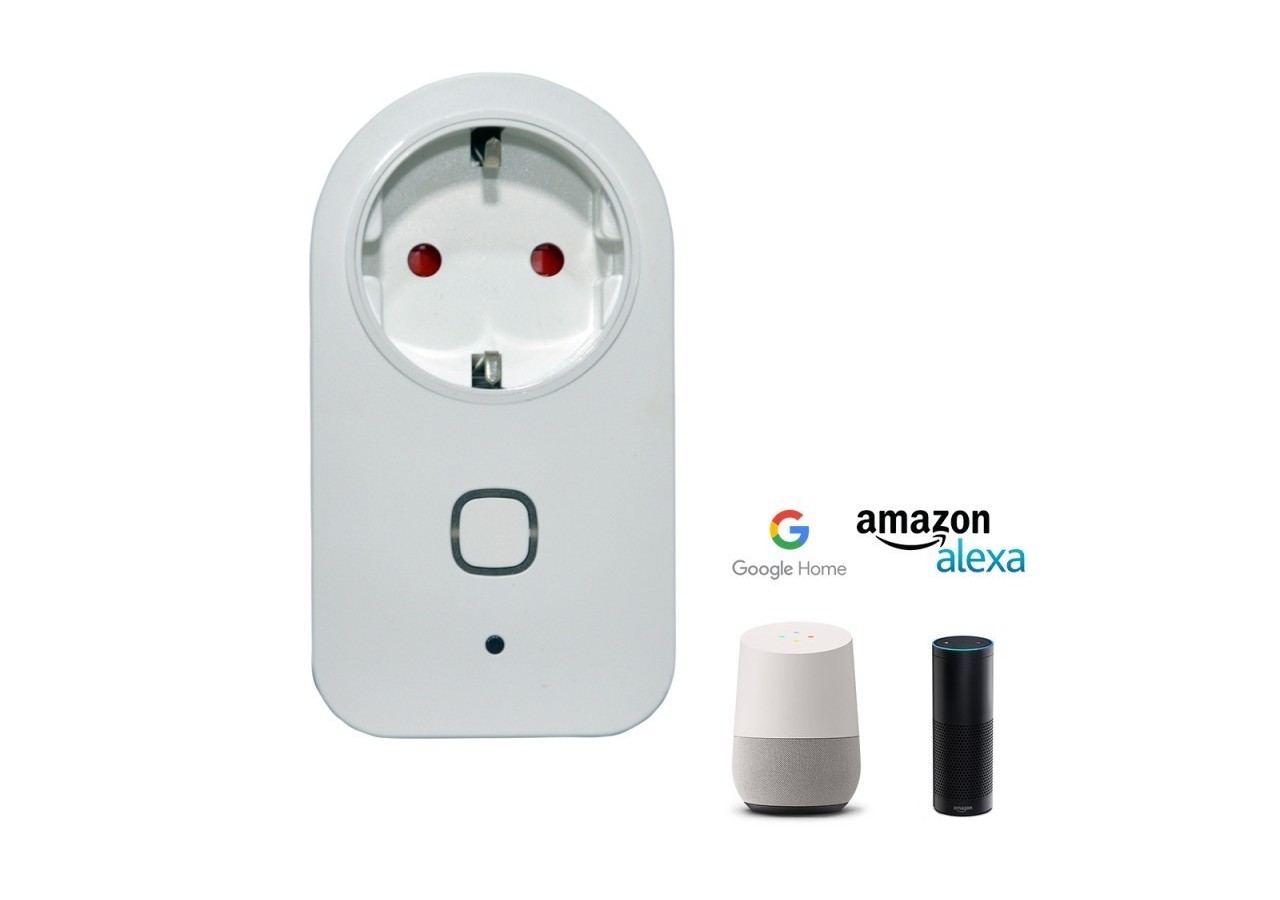 Prise intelligente Smart WiFi – Google Home / ALEXA - B1419-M - Barcelona LED
