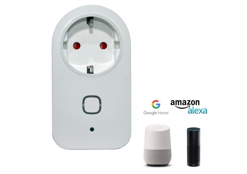 Prise intelligente Smart WiFi – Google Home / ALEXA - B1419-M - Barcelona LED