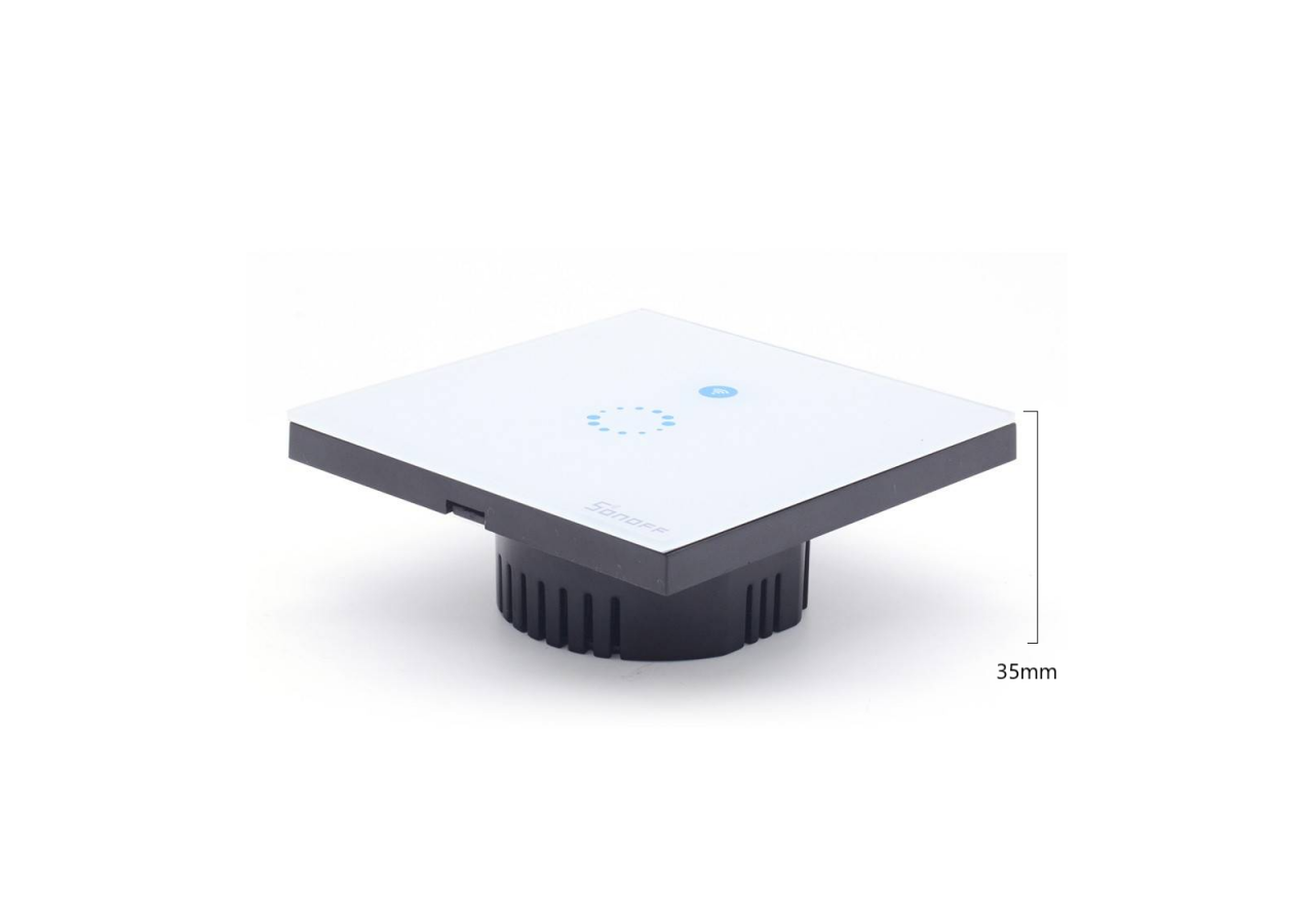 SONOFF TOUCH Interrupteur tactile WiFi / SmartHome - SONOFFT4EU1C - Barcelona LED